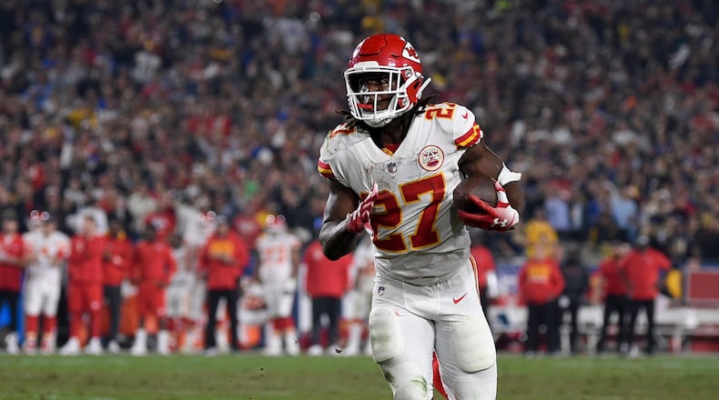 Kansas CIty Chiefs running back Kareem Hunt was released by the team Friday night.