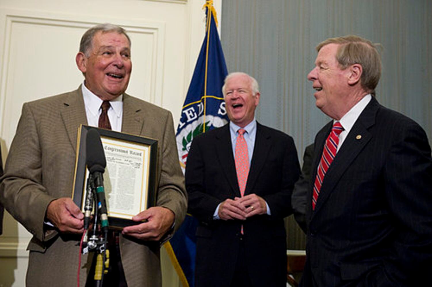 Cox honored at U.S. Capitol