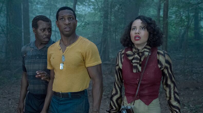 Courtney B. Vance (from left), Jonathan Majors and Jurnee Smollett star in "Lovecraft Country." (Photo: Eli Joshua Ade/HBO)