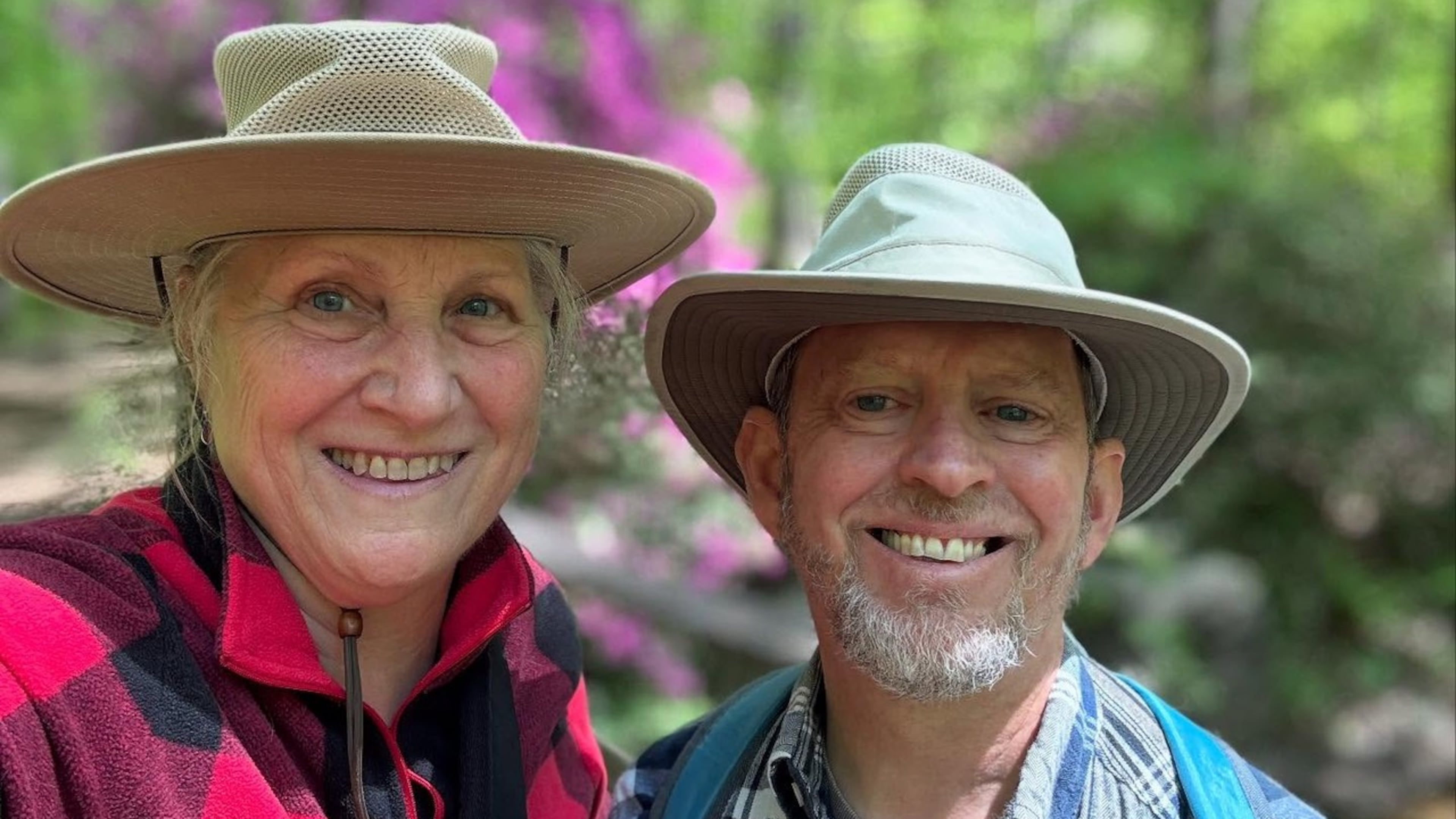 Artist Ruth Schowalter and Emory University paleontologist Tony Martin linked up over Match.com and shared their first pitcher of Guinness in 2001. (Photo courtesy of Ruth Schowalter and Tony Martin)