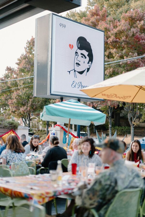 Grab a brunch or lunch drink on El Ponce's patio in Poncey-Highland. (Courtesy of El Ponce)