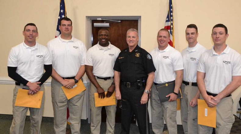 Six officers completed their training in Cherokee County and will join the Sandy Springs Police Department.