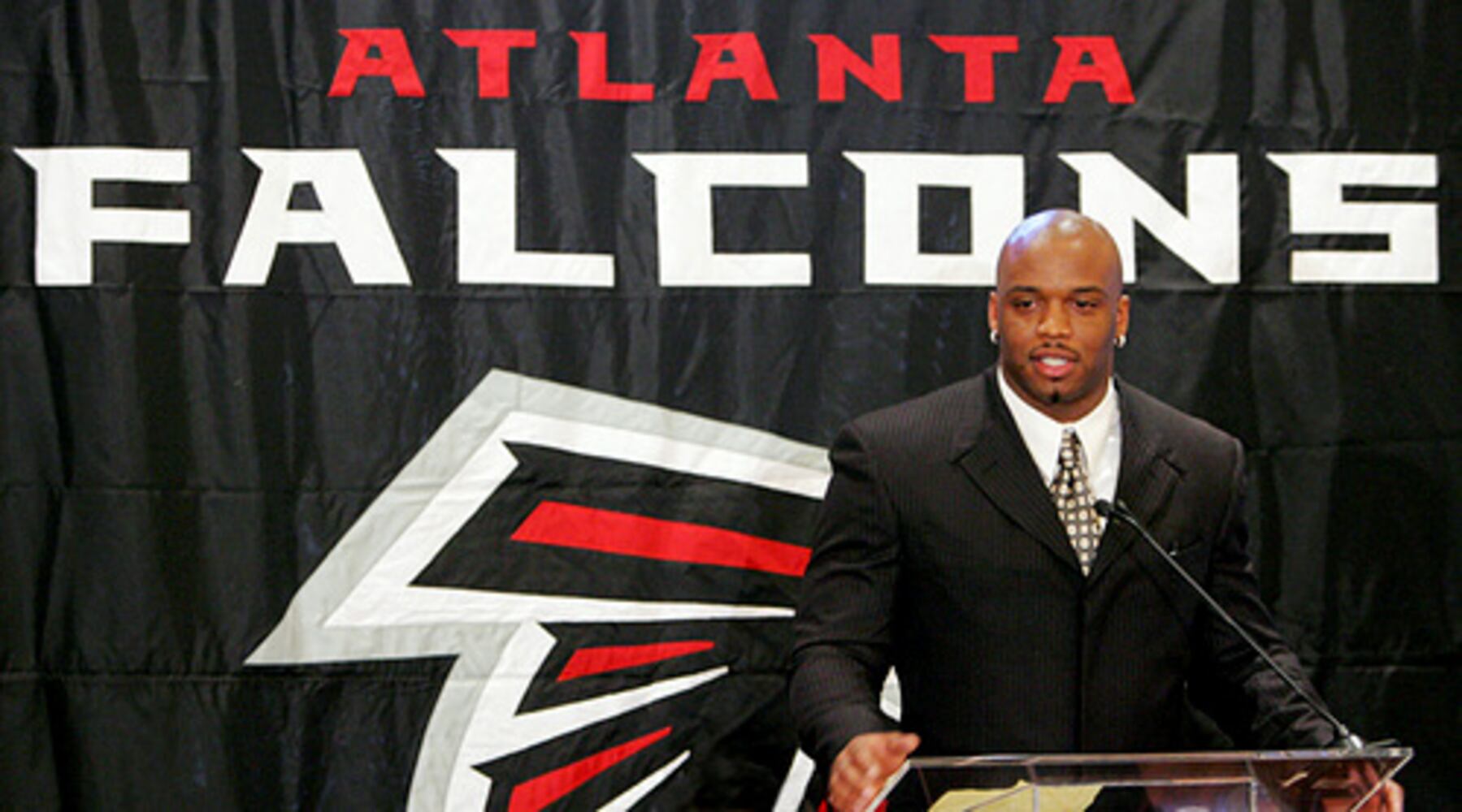 Make a trade for John Abraham, defensive end