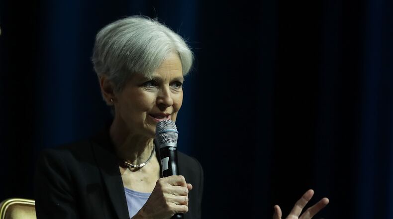 LAS VEGAS, NV - AUGUST 12: Green Party presidential nominee Jill Stein speaks during a 2016 Presidential Election Forum, hosted by Asian and Pacific Islander American Vote (APIAVote) and Asian American Journalists Association (AAJA), at The Colosseum at Caesars Palace August 12, 2016 in Las Vegas, Nevada. The forum provided an opportunity for presidential candidates or their representatives to speak to Asian voters directly. (Photo by Alex Wong/Getty Images)