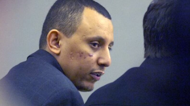 Khalid Adem during his trial in Gwinnett County in 2006. (AJC file)