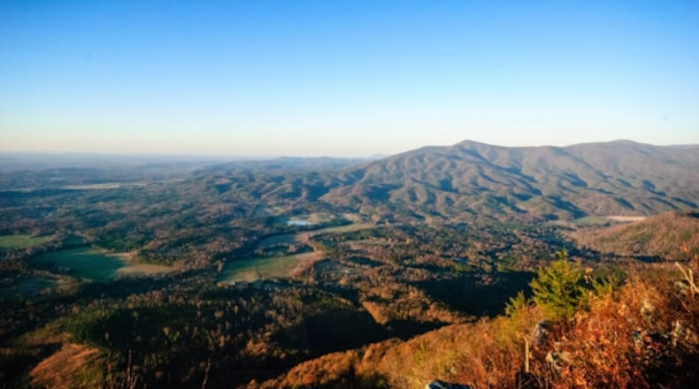 The Overlook Trail at Fort Mountain State Park