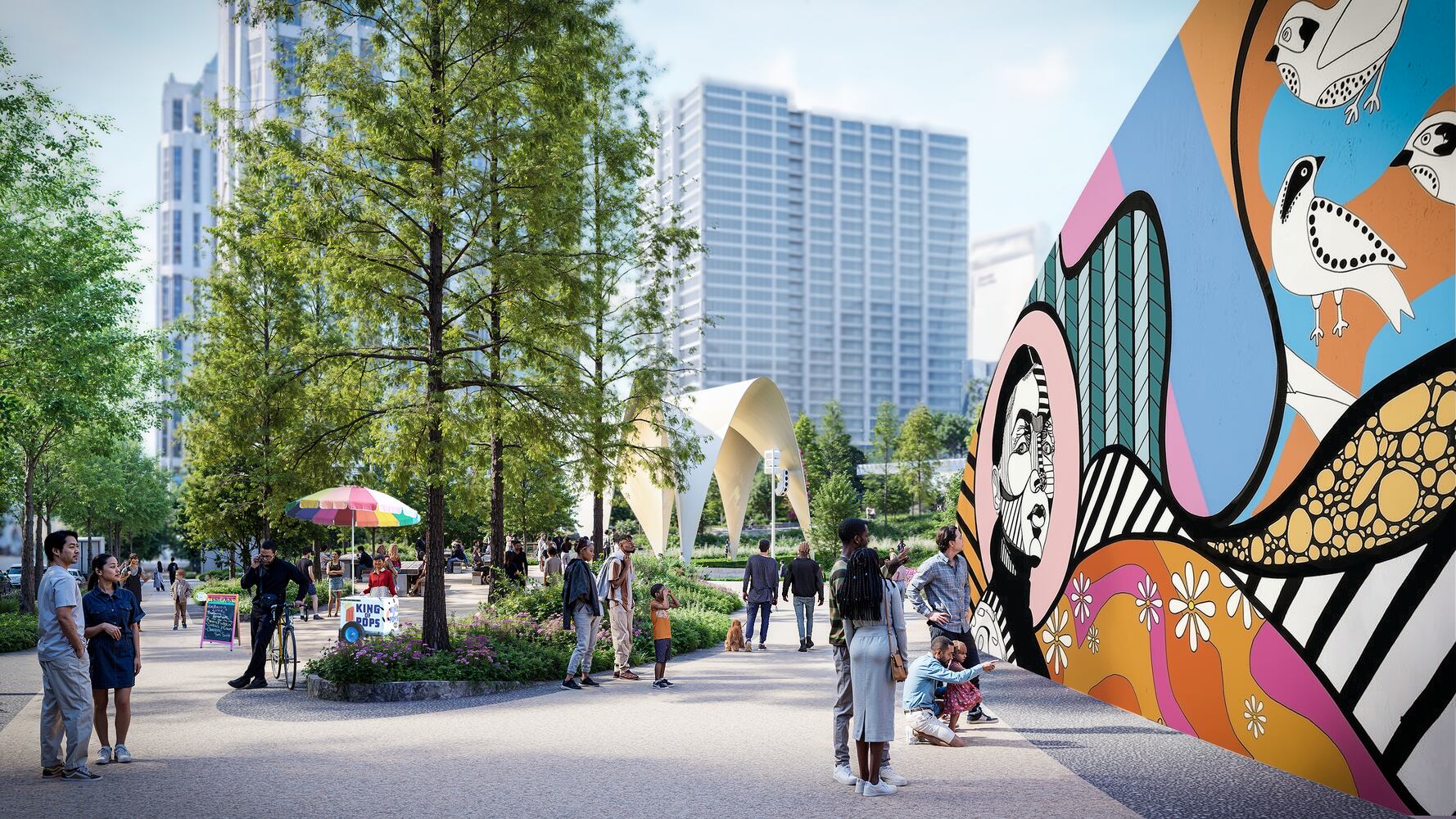 Midtown Green rendering