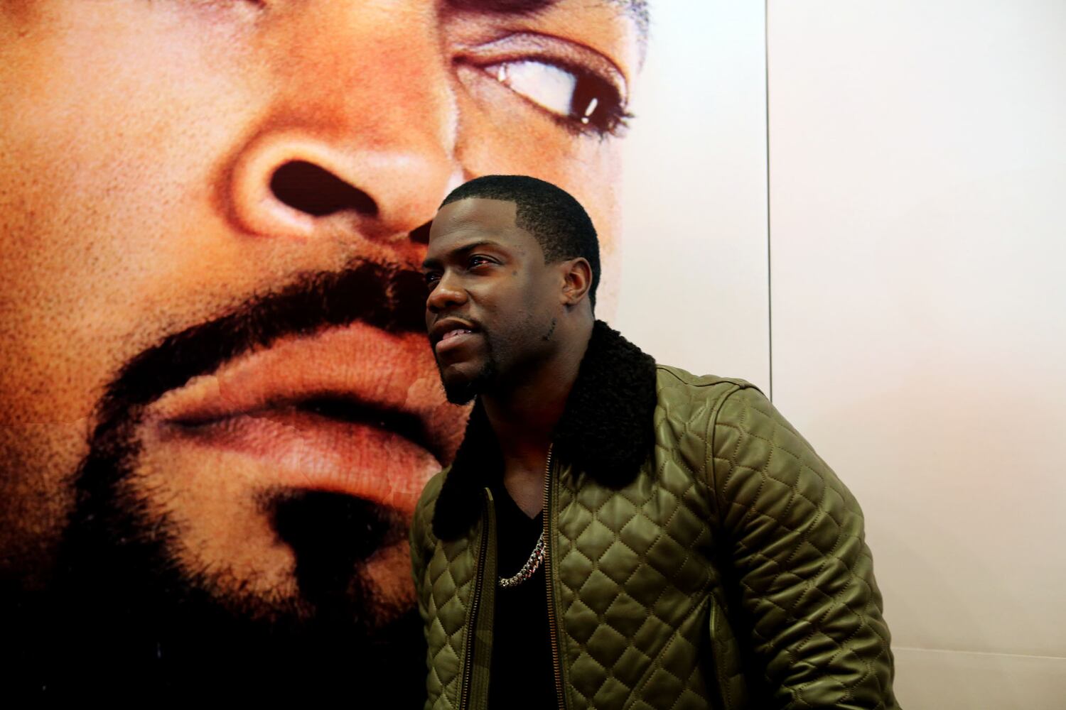 Kevin Hart, Ice Cube attend premiere