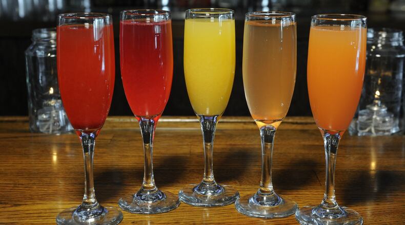 Red Pepper Taqueria mimosas