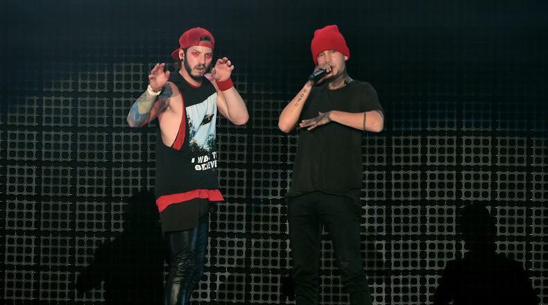 Twenty One Pilots play a sold-out show in Gwinnett Saturday.