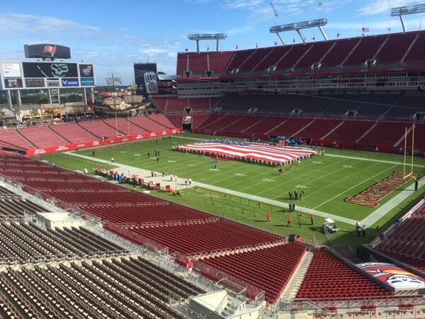 Raymond James Stadium. (By D. Orlando Ledbetter)
