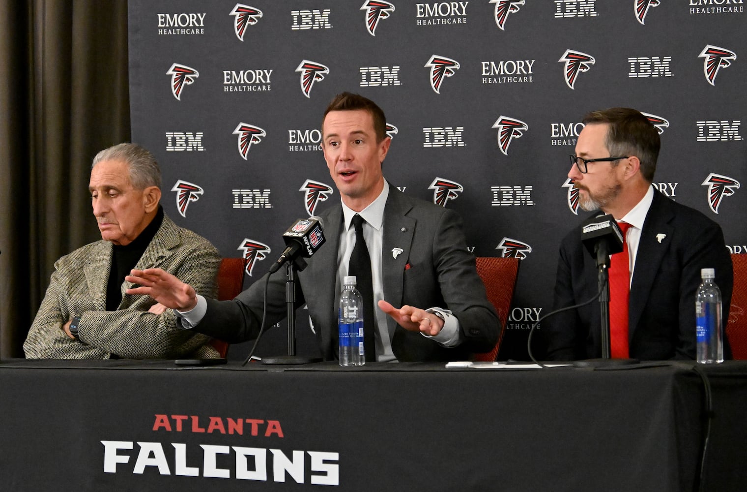 New Falcons president of football Matt Ryan
