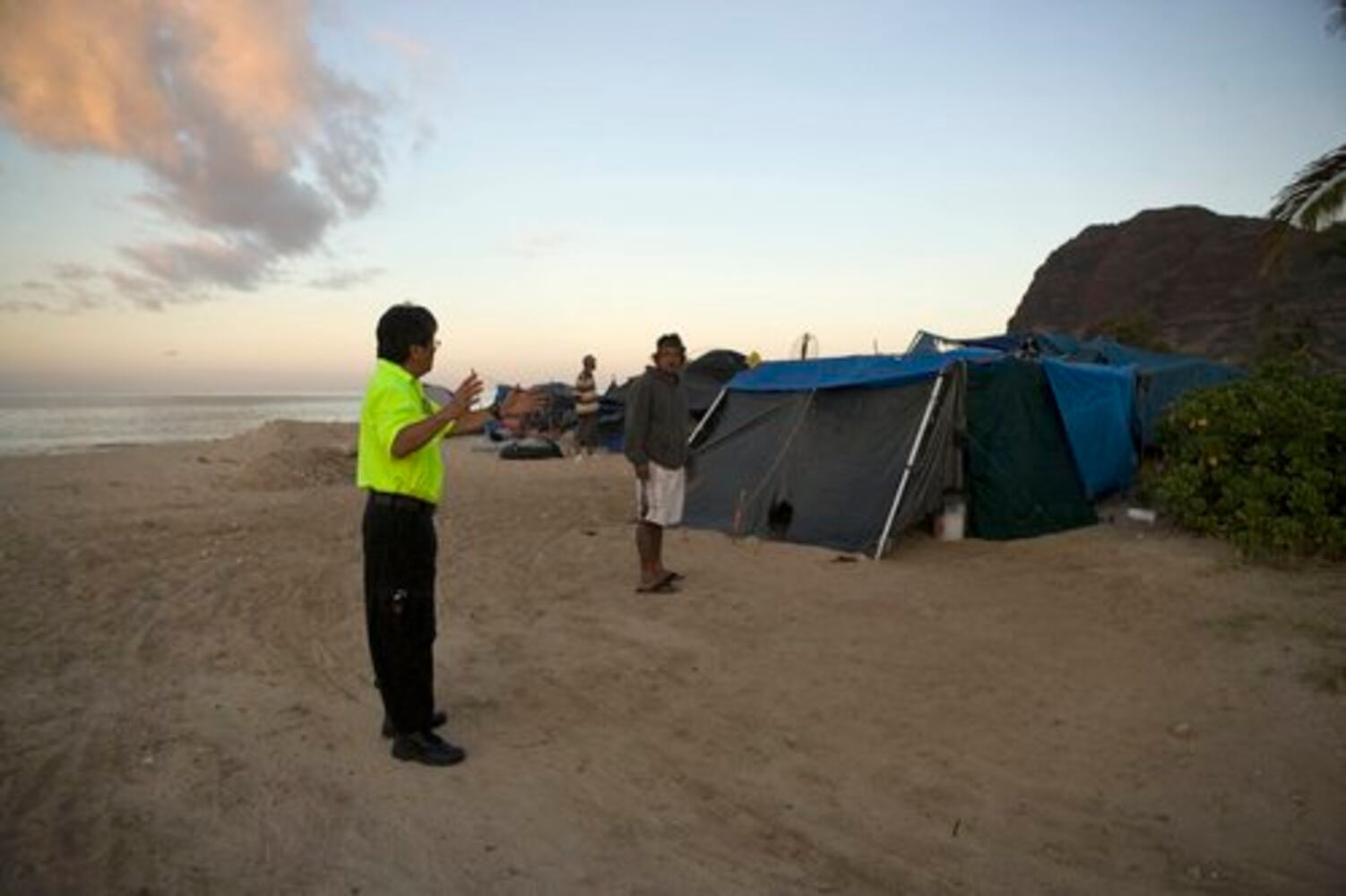 Tsunami warning in Hawaii