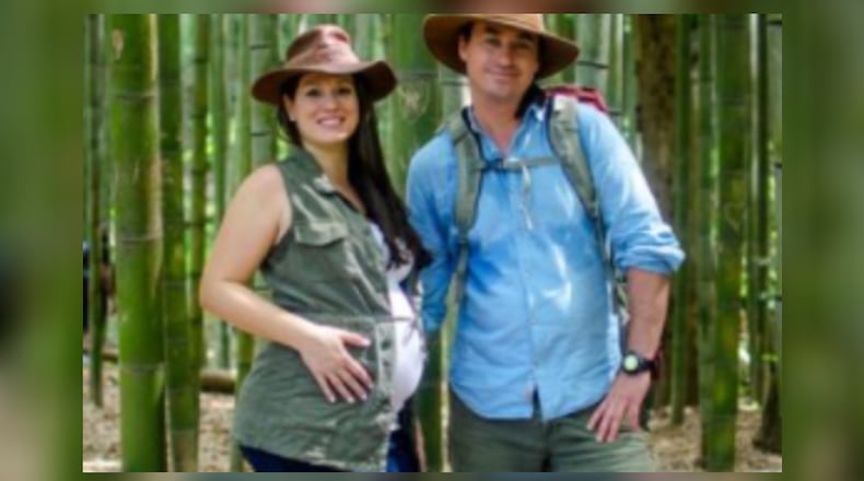 This is a photo of the pregnant Brookhaven woman who was stabbed over the weekend.