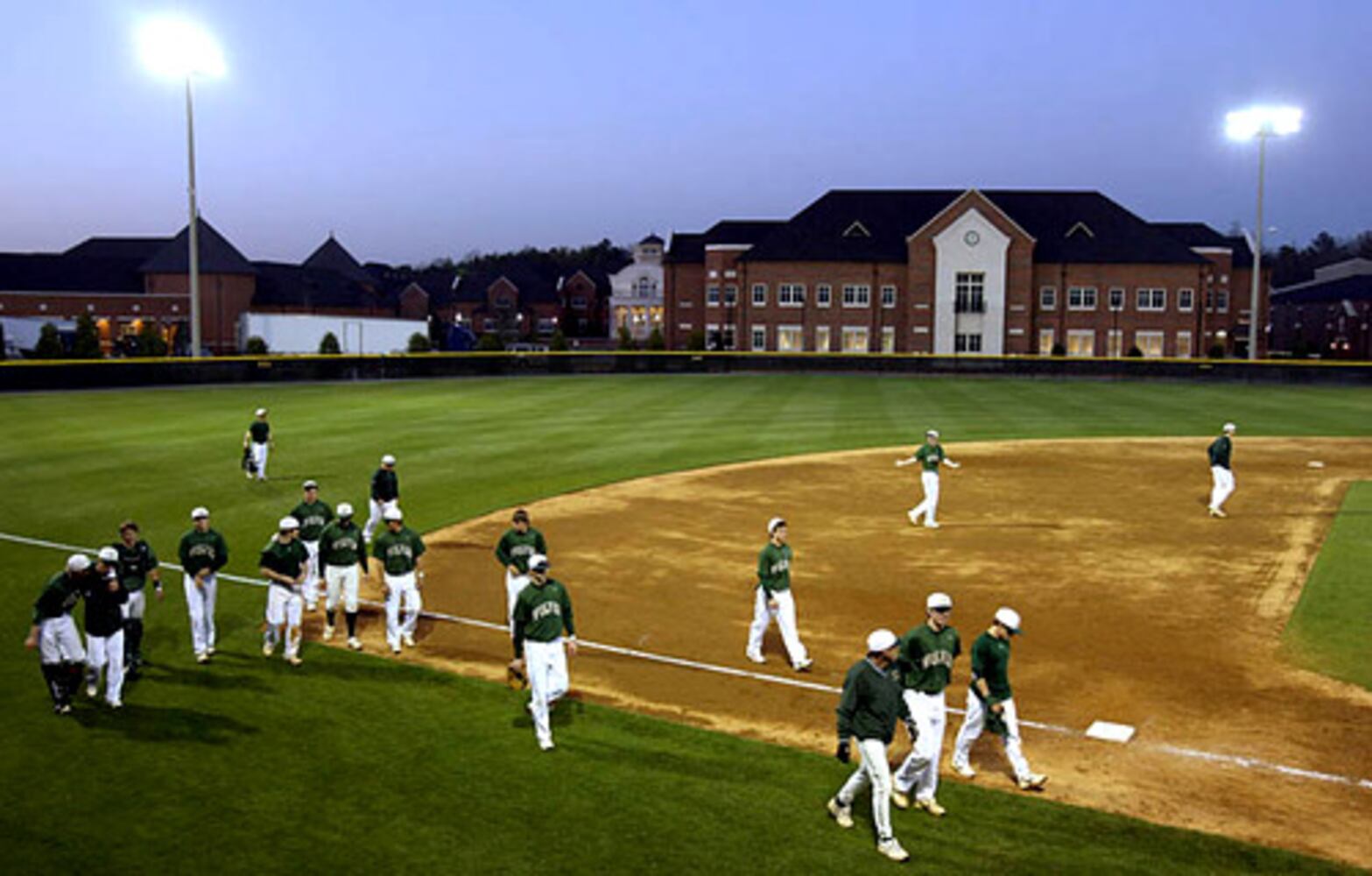 High school baseball in full swing