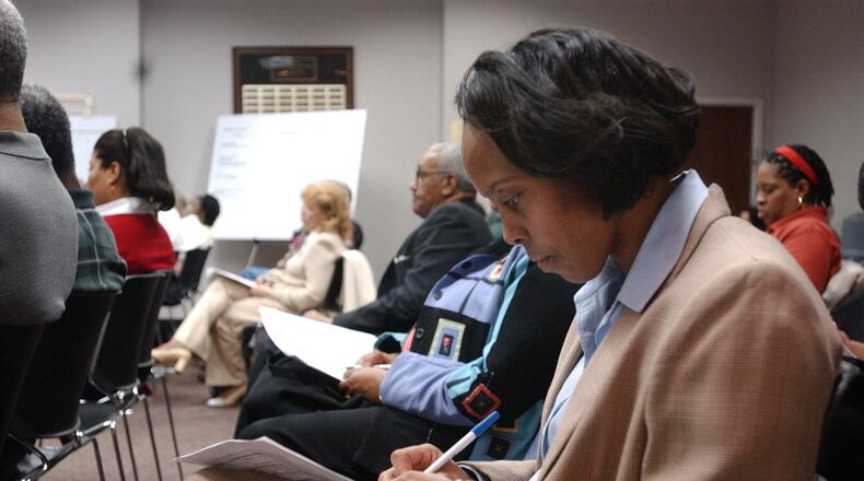 Fulton County Chief Magistrate Judge Cassandra Kirk has sued the Fulton Superior Court Clerk. (KIMBERLY SMITH/AJC FILE PHOTO)