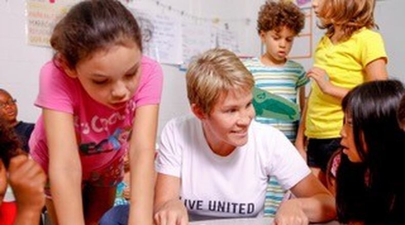Learning Spaces like this one were recently created to help support the families, friends and neighbors of children who can’t afford child care. Facilitators provide weekly two-hour play-and-learn sessions at area libraries. CONTRIBUTED