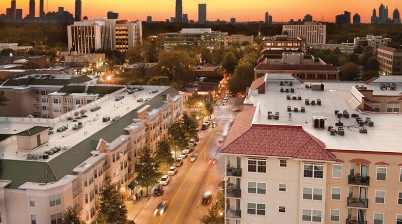 Downtown Decatur. AJC file photo