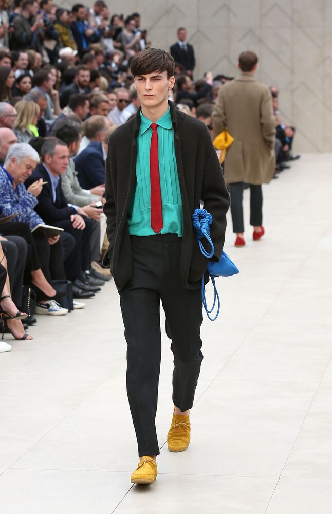 Burberry Prorsum show at the London Collections