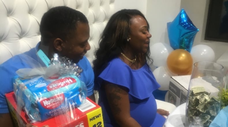 Chiquita Pitts and her fiance had their baby shower gifts stolen Saturday. (Credit: GoFundMe)