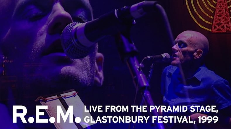 R.E.M. performed a memorable set at Glastonbury Festival in 1999.