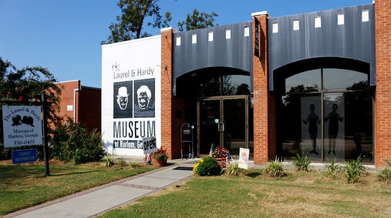 The Laurel and Hardy Museum of Harlem, Georgia, is located on North Louisville Street in the town near Augusta. Credit: Kelsey E. Green/FastCopy News Service