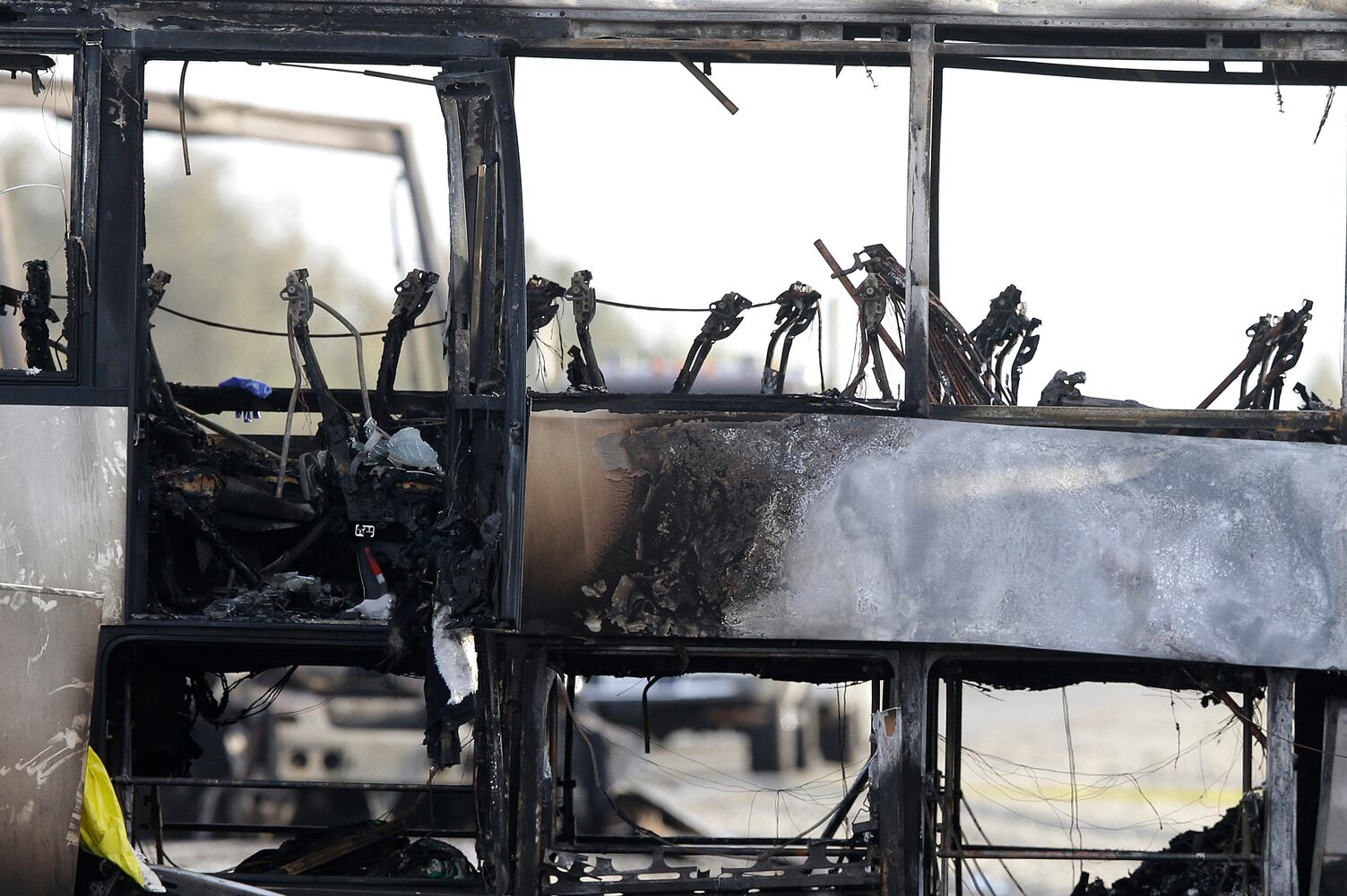 I-5 charter bus crash