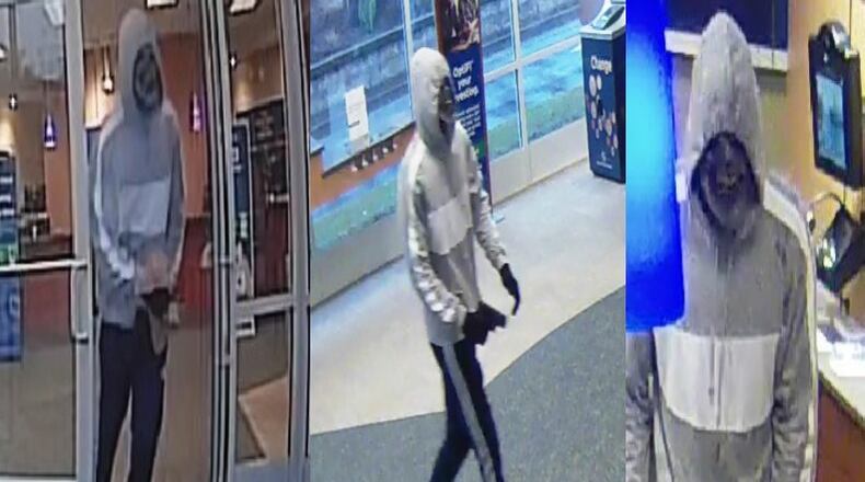 Marietta police are investigating an armed robbery reported Wednesday at Fifth Third Bank on Cobb Parkway South.