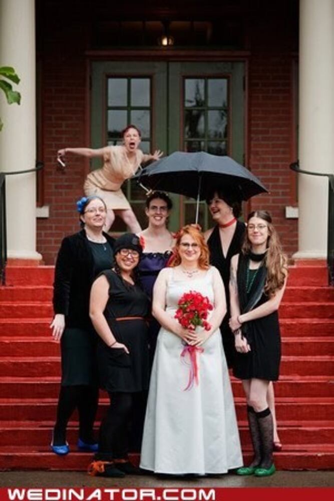 Funny wedding photos