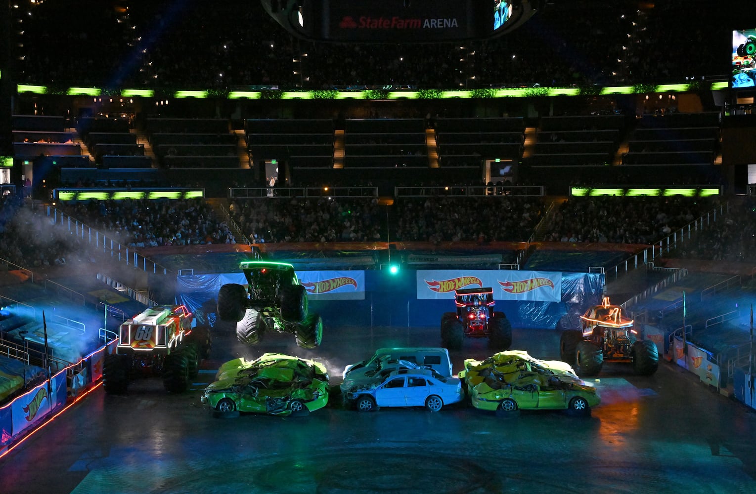 Monster Truck show thrills fans