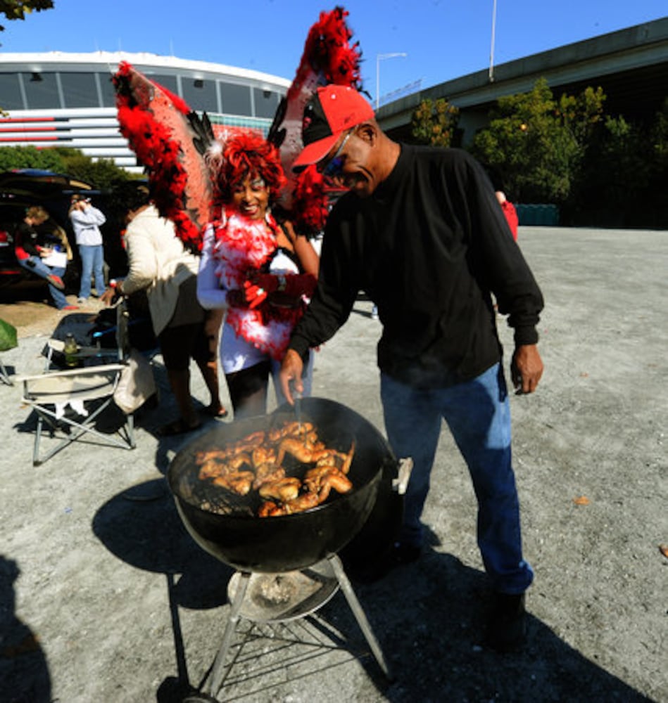 Bird lady' flies high for Falcons
