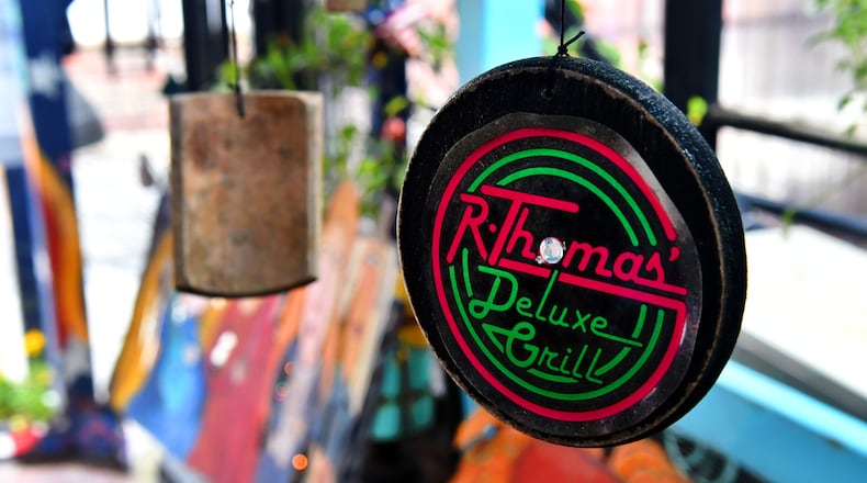 wind chime, R. Thomas Deluxe Grill, Atlanta
