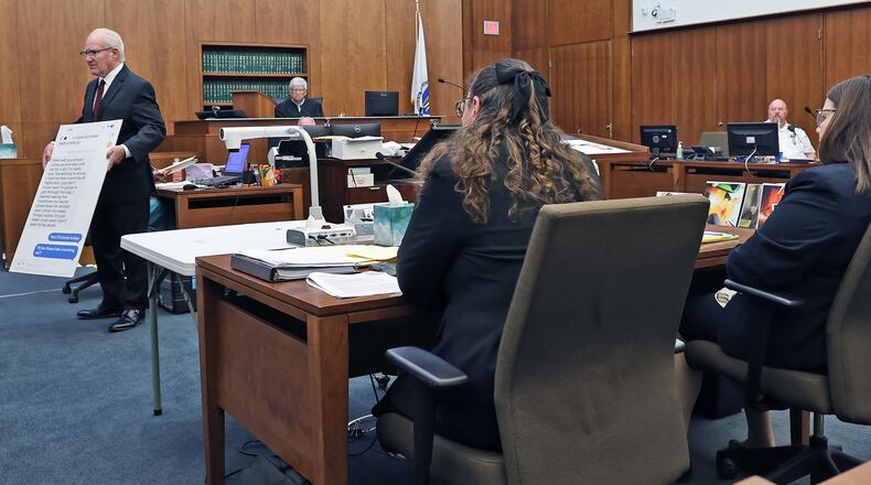 Defense attorney Kevin Reddington makes his closing arguments to the jury in the Lindsay Clancy murder trial at Plymouth Superior Court in Plymouth, Mass., Thursday, Aug. 27, 2026. (Greg Derr/The Patriot Ledger via AP, Pool)