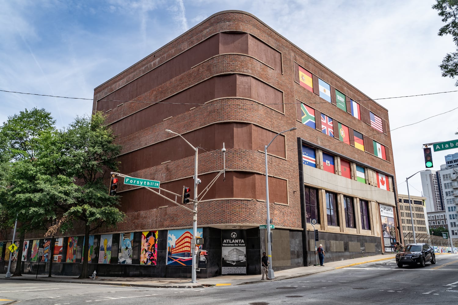 FIFA preps in downtown Atlanta, Georgia