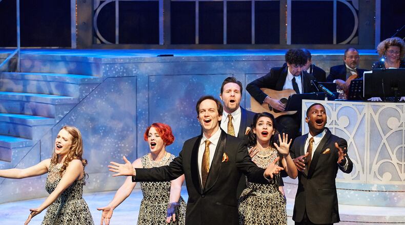 Get a jump on the holiday spirit with a performance of “Christmas Canteen” at Aurora Theatre. (Chris Bartelski)