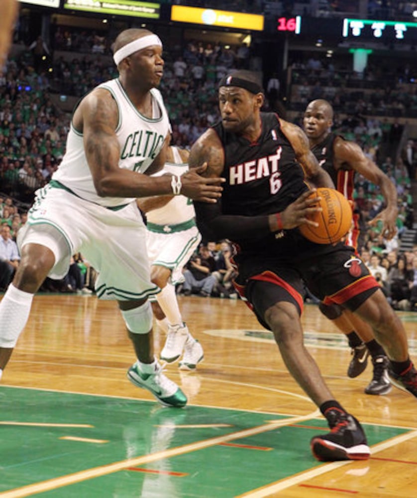 Celtics spoil James' Heat debut