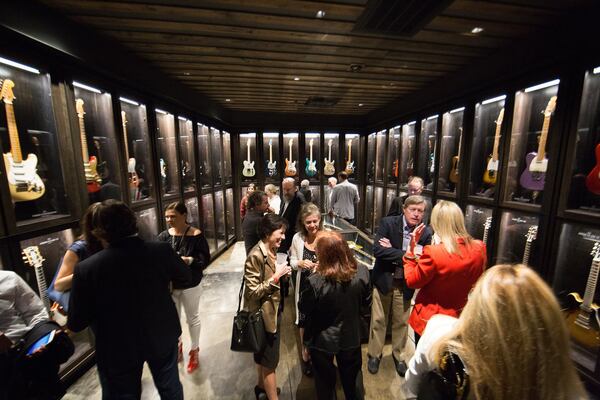 Visitors enjoy the new Songbirds Guitar Museum in Chattanooga, Tenn. CONTRIBUTED BY SONGBIRDS GUITAR MUSEUM