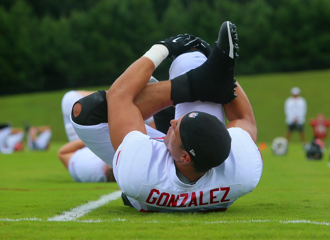 Gonzo returns to Falcons, but...