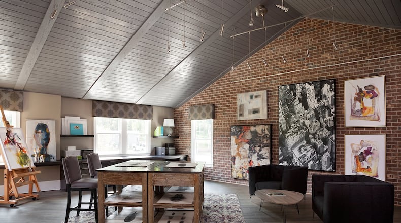Turn that unused, upper-level space into a home office that provides a comfortable work area away from the family living quarters. CONTRIBUTED BY Ashton Woods Homes