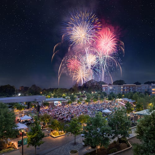 Sandy Springs' Stars & Stripes Fireworks Celebration will take place July 4, starting at 6 p.m. and features a concert by Don McLean. (Courtesy of Visit Sandy Springs)