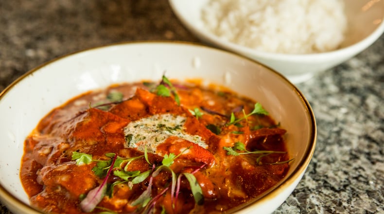 Butter chicken from Tabla. / Photo by Jaclyn Rey