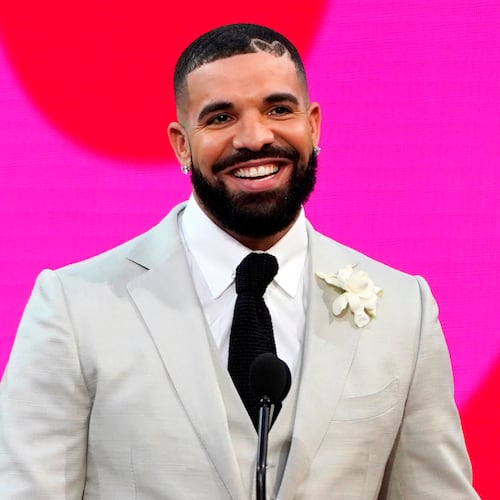 FILE - Drake appears at the Billboard Music Awards n Los Angeles on May 23, 2021. (AP Photo/Chris Pizzello, File)