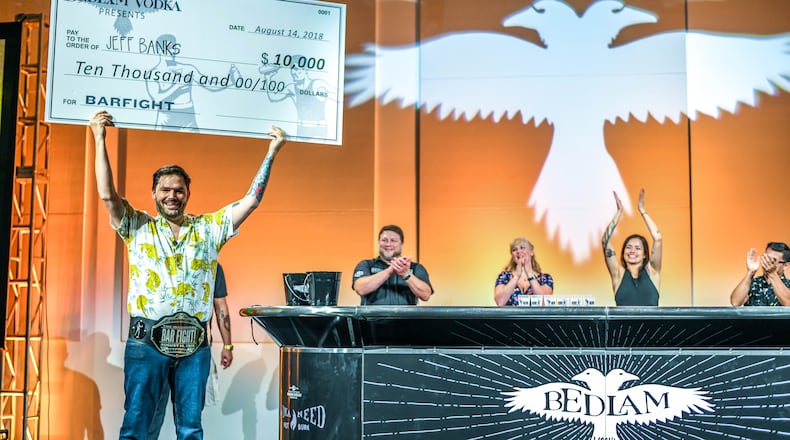 Jeff Banks wins the inaugural Bar Fight!