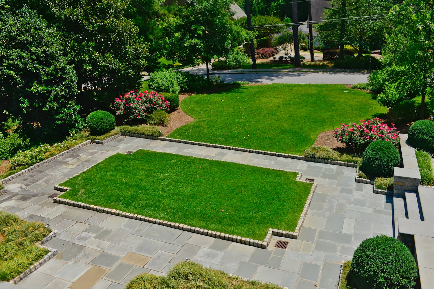 The courtyard