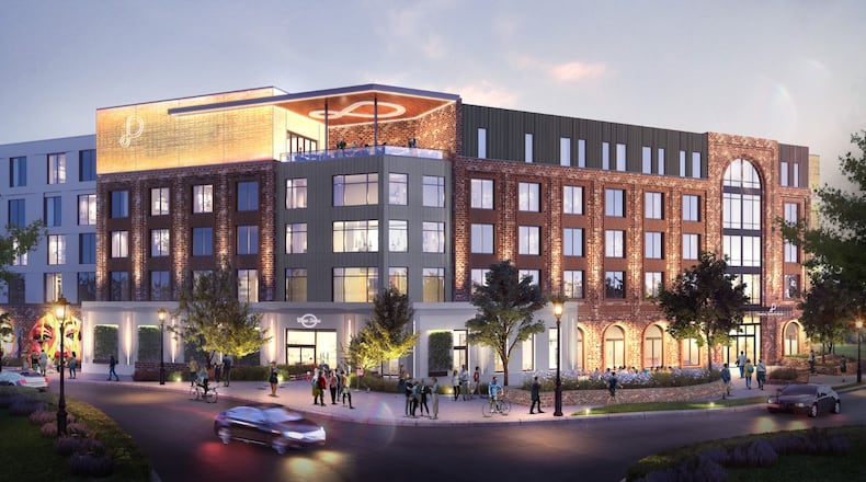 Developers at Fayetteville's Town at Trilith break ground on 193-room hotel.