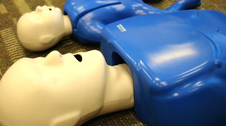 The donation of 49 manikins to the Johns Creek Fire Department will make possible larger classes for community CPR/AED training. CITY OF JOHNS CREEK