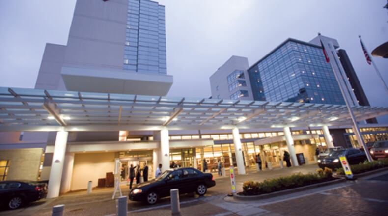 Gwinnett Medical Center in Lawrenceville was one of two metro-area hospitals to receive a four-star rating. (Photo: Gwinnett Medical Center)