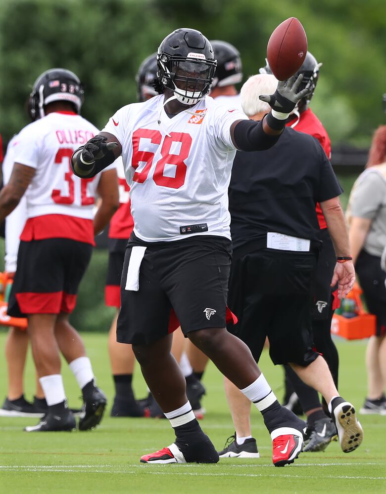 Photos: Day 2 of Falcons minicamp in Flowery Branch