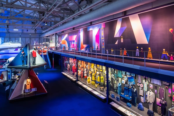 See the evolution of fashion in air travel and Delta Air Lines uniforms at the Delta Flight Museum. (Courtesy of Chris Rank)