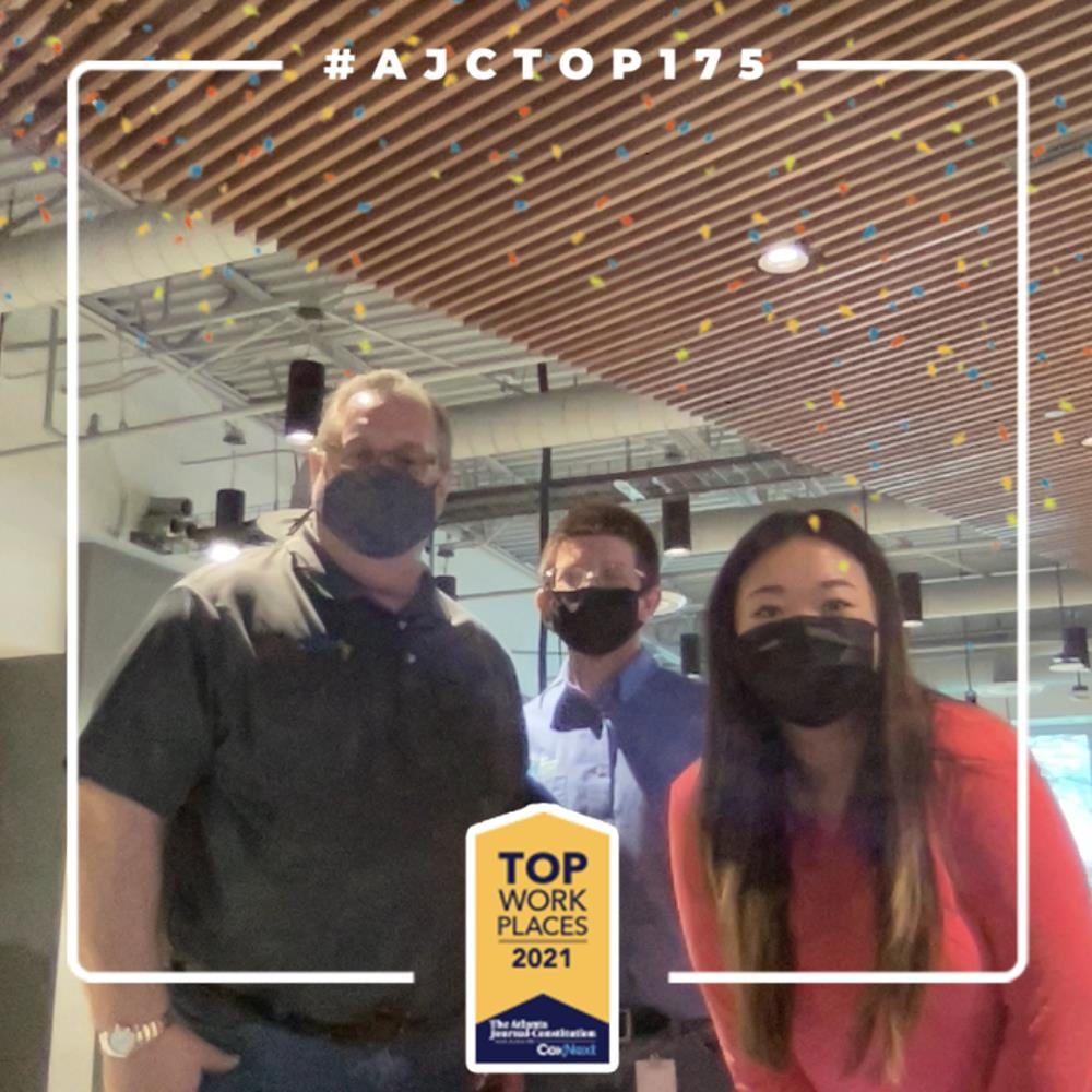 Spotted at the 2021 AJC Top Workplaces Awards